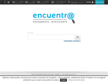 Tablet Screenshot of encuentra.enfermeria21.com